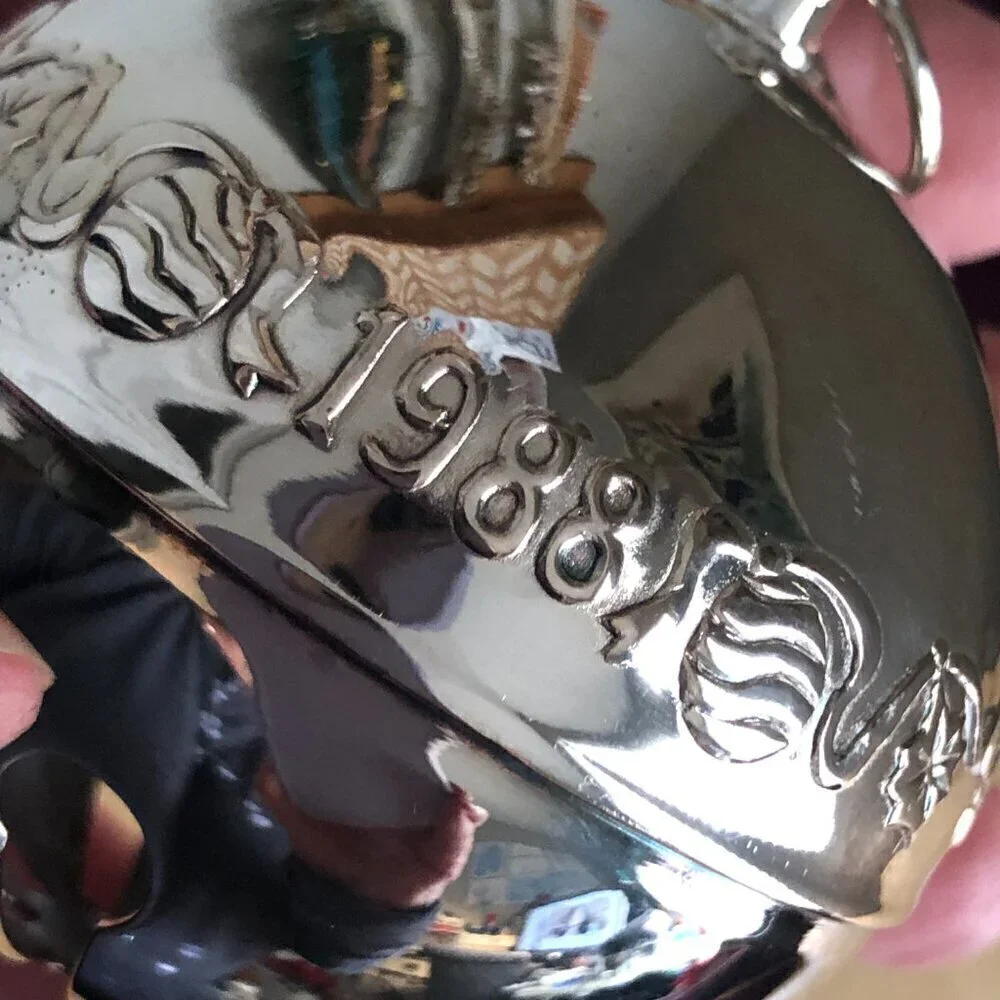 Wallace Silversmiths 1988 Silver Plated Sleigh Bell - 18th Limited Edition